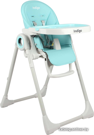 

Высокий стульчик Indigo Comfort (голубой)