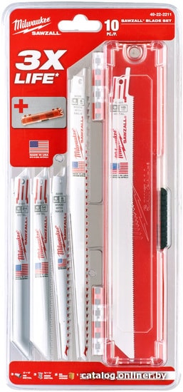 

Набор оснастки Milwaukee 49222211 (10 предметов)