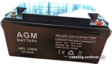 

Аккумулятор для ИБП AGM Battery GPL 12650 (12В/65 А·ч)