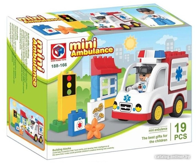 

Конструктор Kids Home Toys Скорая помощь 2496910