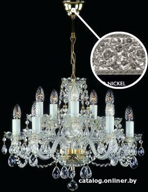 

Подвесная люстра ArtGlass Radka X. Full Cut Nickel