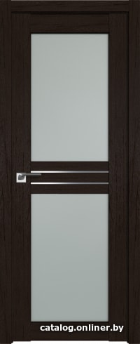 

Межкомнатная дверь ProfilDoors 2.56XN 70x200 (дарк браун, стекло матовое)