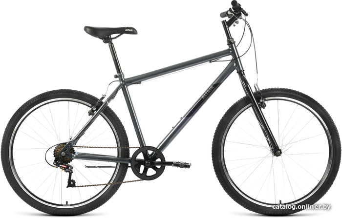 

Велосипед Altair MTB HT 26 1.0 р.17 2022 (темно-серый/черный)