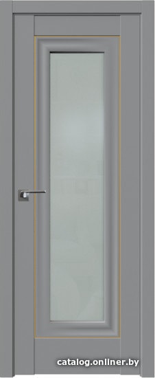 

Межкомнатная дверь ProfilDoors 24U 70x200 (манхэттен/матовый/золото)