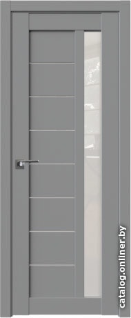 

Межкомнатная дверь ProfilDoors 37U 80x200 (манхэттен, стекло белый триплекс)