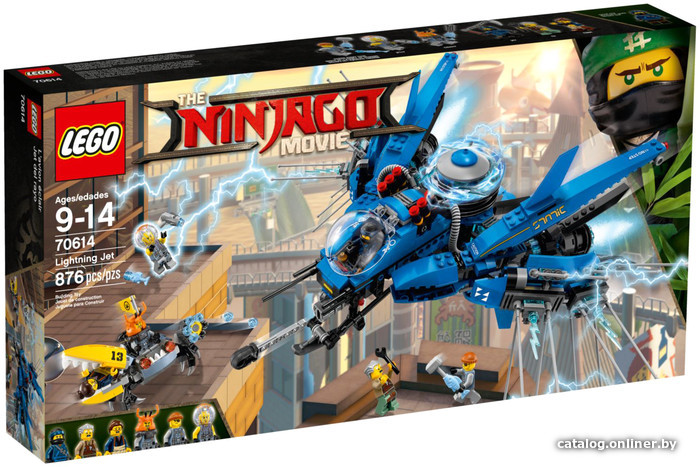 LEGO Ninjago 70614 Самолет-молния Джея конструктор купить в Минске