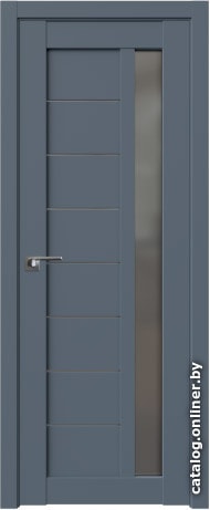 

Межкомнатная дверь ProfilDoors 37U 80x200 (антрацит, стекло графит)