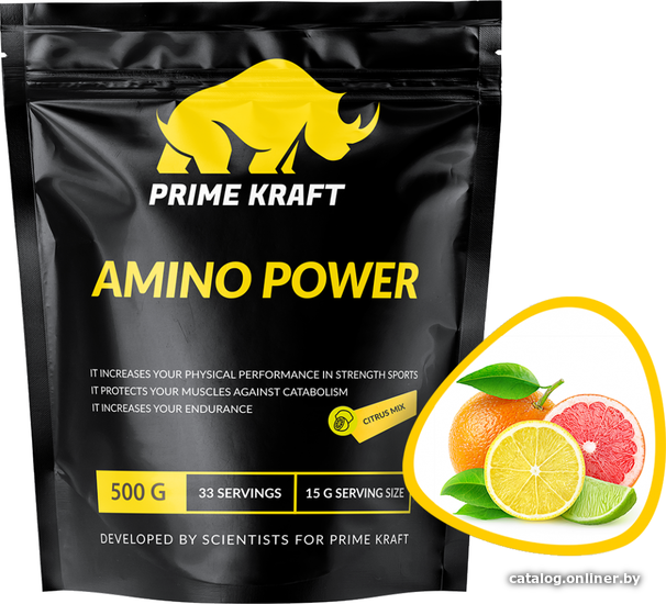 

Комплекс Prime Kraft Amino Power (500г, цитрусовый микс)