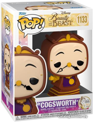 

Фигурка Funko POP! POP! Beauty and the Beast. Cogsworth 57582
