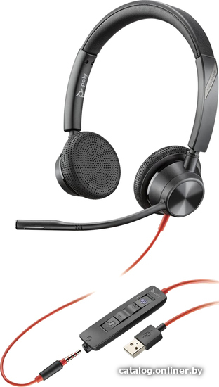 

Офисная гарнитура Plantronics Blackwire 3325 MS USB-A