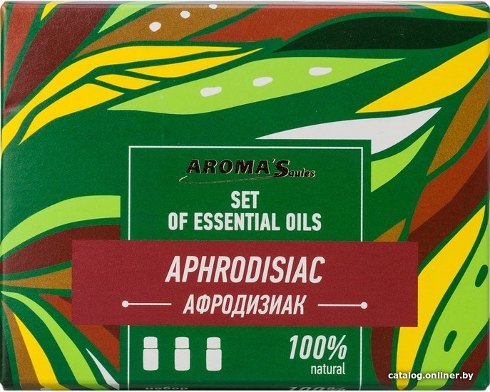 

Aroma Saules Набор эфирных масел Афродизиак 3х10 мл