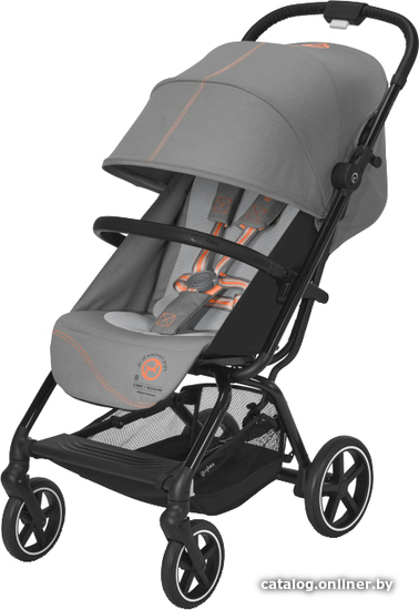 

Коляска прогулочная «книга» Cybex Eezy S+2 2022 (lava grey)