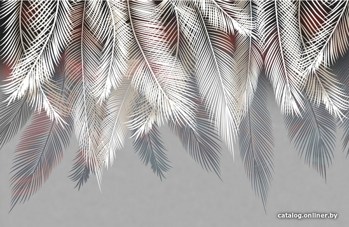 

Фотообои Citydecor Пальмовые листья с защитным покрытием 1 (пестрые) 400x260