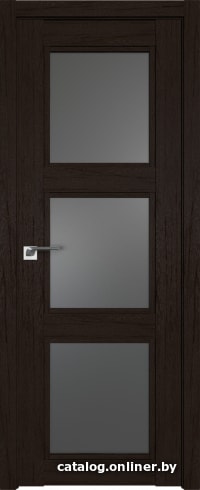 

Межкомнатная дверь ProfilDoors 2.27XN 80x200 (дарк браун, стекло графит)