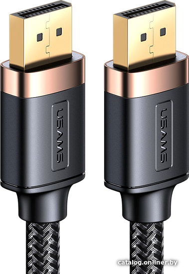 

Кабель Usams U74 DisplayPort - DisplayPort US-SJ531 (2 м, черный)