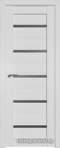 

Межкомнатная дверь ProfilDoors 7XN 50x200 (монблан, стекло графит)