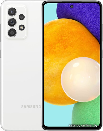 

Смартфон Samsung Galaxy A52 5G SM-A5260 6GB/128GB (белый)