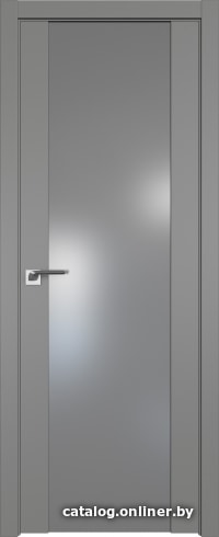 

Межкомнатная дверь ProfilDoors 110U 80x200 (грей, стекло lacobel серебряный лак)