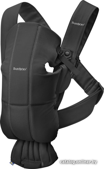 

Рюкзак-переноска BabyBjorn Mini Cotton (черный)