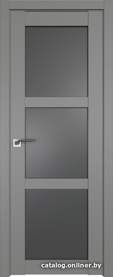 

Межкомнатная дверь ProfilDoors 2.13U 60x200 (грей, стекло графит)