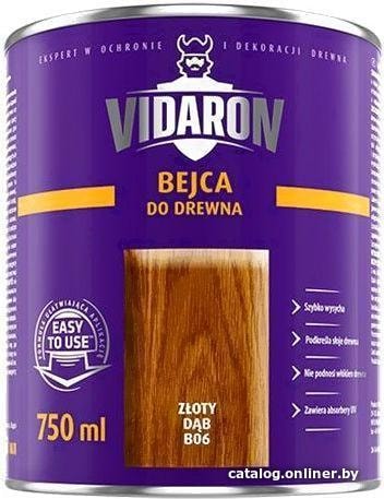 

Морилка Vidaron B06 0.75 л (дуб золотой)