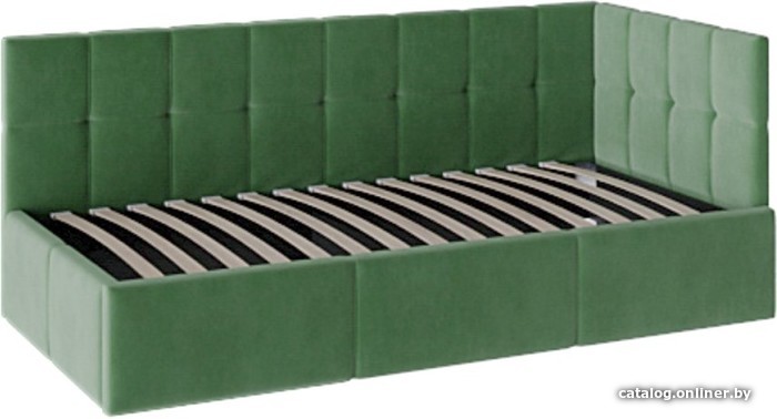 

Кровать Bon Mebel Оттава с ПМ 90x200 (зеленый)