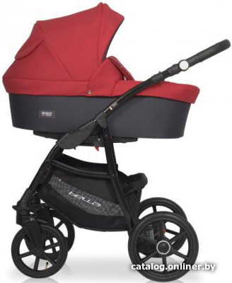 

Универсальная коляска Riko Basic Bella (2 в 1, 10, красный)