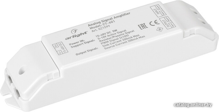 

Усилитель контроллера RGB Arlight CT-601 CT-601 (15-48V, 0-10V) 021599