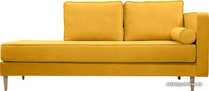 

Тахта Divan Динс Velvet Yellow 210 см (велюр, желтый)