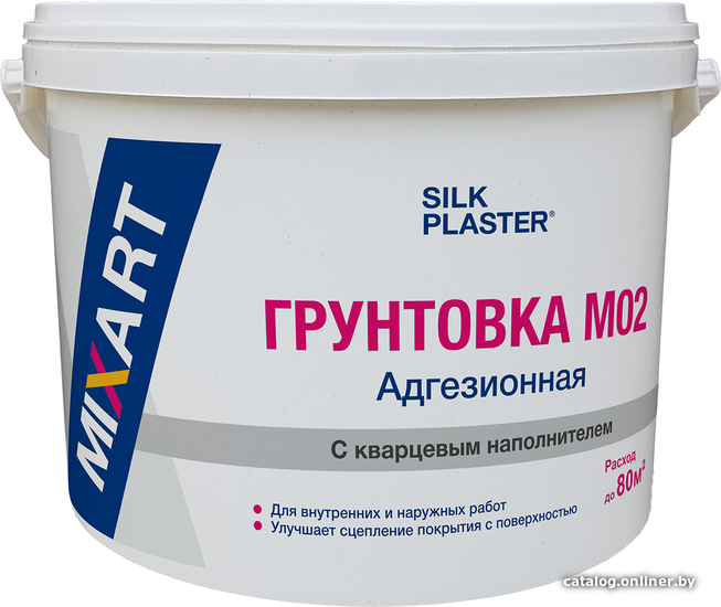 

Грунтовка Silk Plaster Mixart M02 с кварцевым наполнителем 5 л