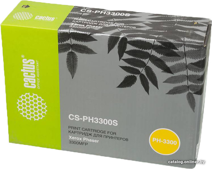 

Картридж CACTUS CS-PH3300S (аналог Xerox 106R01411)