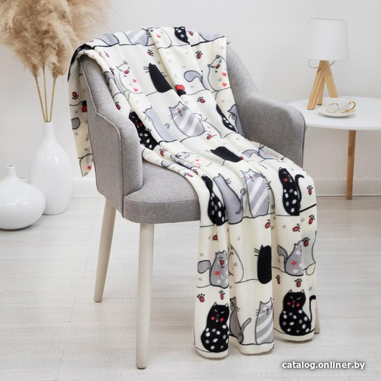 

Плед Belezza Котофей 120x150
