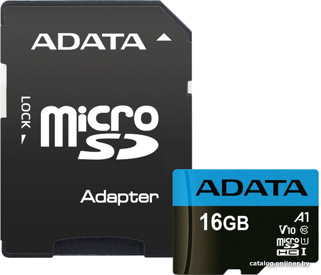 

Карта памяти ADATA Premier AUSDH16GUICL10A1-RA1 microSDHC 16GB (с адаптером)