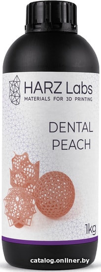 

Фотополимер HARZ Labs Dental Peach 1000 г (персиковый)