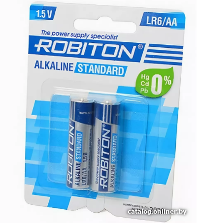 

Батарейка Robiton Standard AA 2 шт.