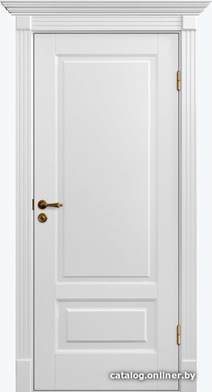 

Межкомнатная дверь Динмар Палацио 9 90x200 (белый)