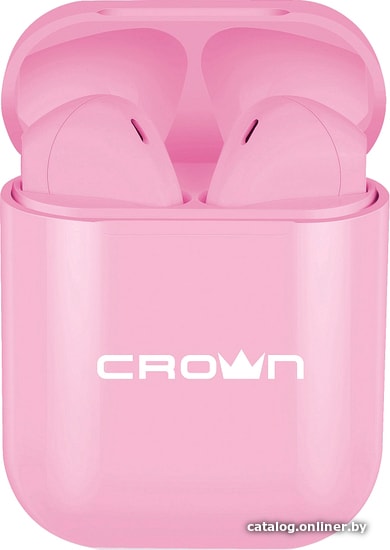 

Наушники CrownMicro CMTWS-5005 (розовый)