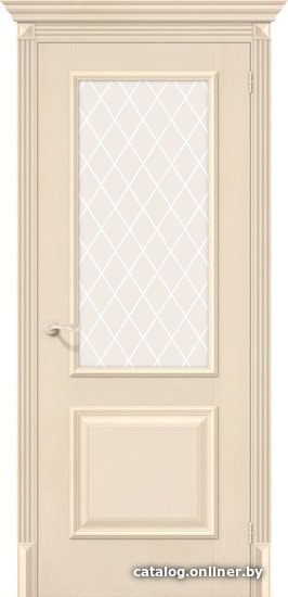 

Межкомнатная дверь el'Porta Классико-13 80x200 (Ivory White Crystal)