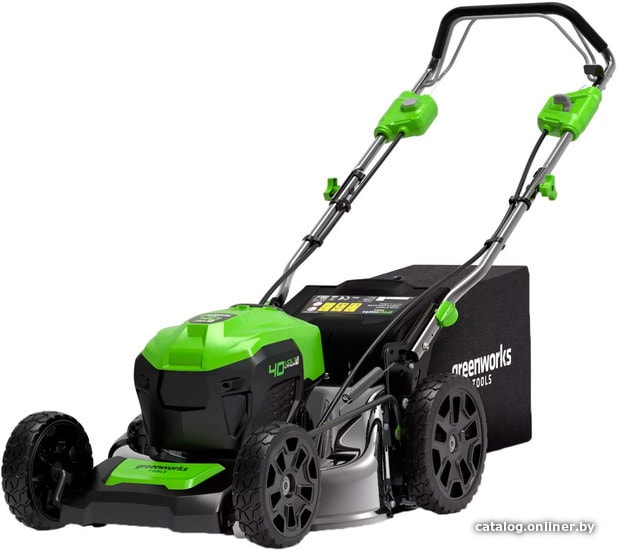 

Газонокосилка Greenworks GD40LM46SPK6 (с 1-м АКБ 6 Ah)
