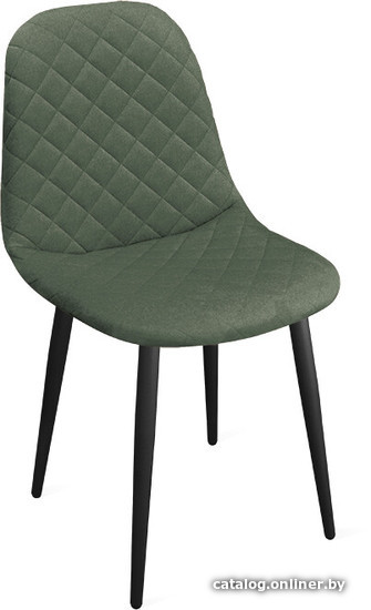 

Стул Трия Ричи К1С (черный муар/микровелюр Jercy Deep Green)
