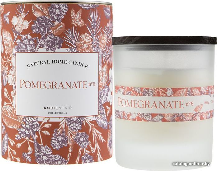 

Ароматизированая свеча Ambientair Enchanted Forest Гранат VV040PMEF