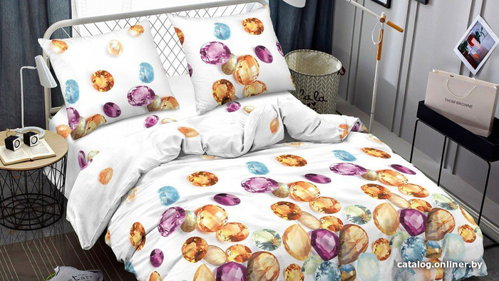 

Постельное белье Amore Mio Gems 2сп 180x210 25074