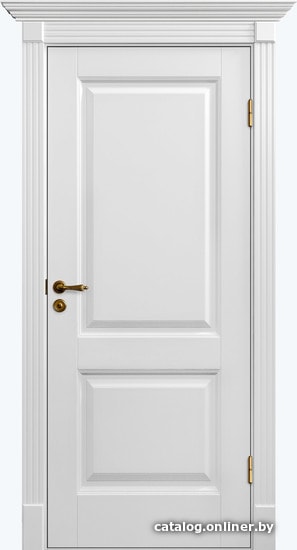 

Межкомнатная дверь Динмар Авалон 1 90x200 (белый)