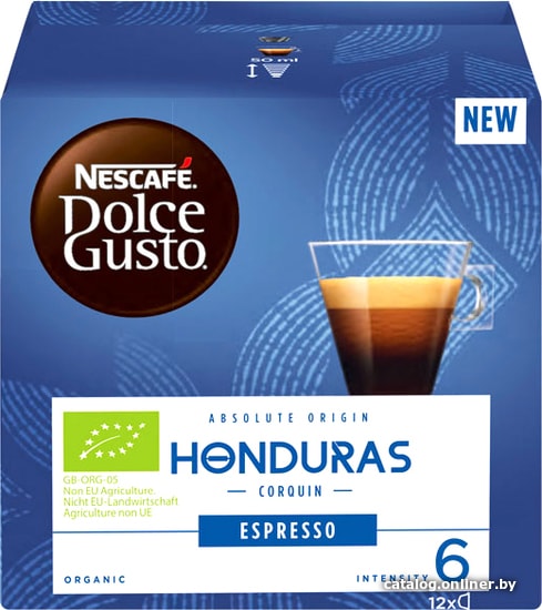 

Кофе в капсулах Nescafe Dolce Gusto Espresso Honduras в капсулах 12 шт