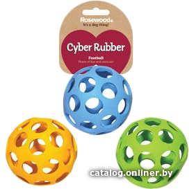 

Игрушка для собак Rosewood Cyber Rubber Lattice Football 20085 (цвет в ассортименте)