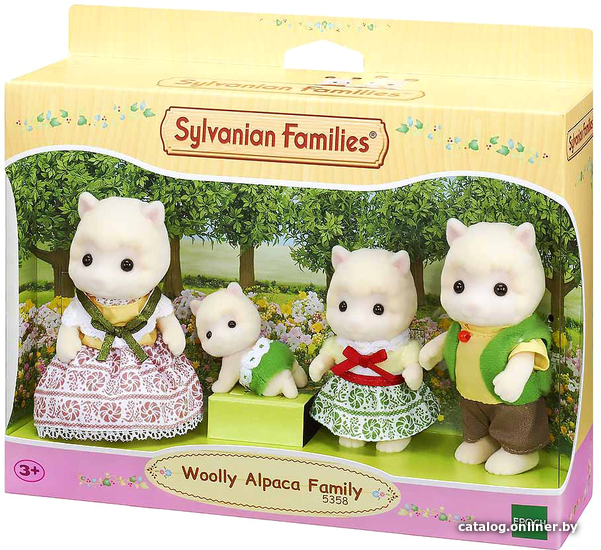 

Фигурка Sylvanian Families Семья альпака 5358