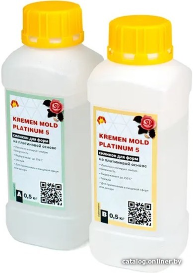 

Силикон для форм Kremen Mold Platinum 5 (1 кг)