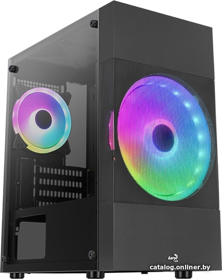 

Корпус AeroCool Atomic Lite-G-BK-V1