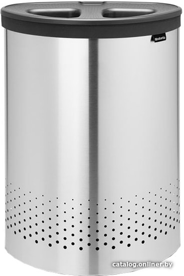 

Бак Brabantia 105029 (стальной матовый, крышка темно-серая пластиковая)
