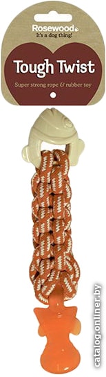 

Игрушка для собак Rosewood Tough Twist Textured Fish 40217